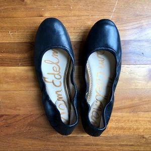 Sam Edelman Fritz Leather Ballet Flat